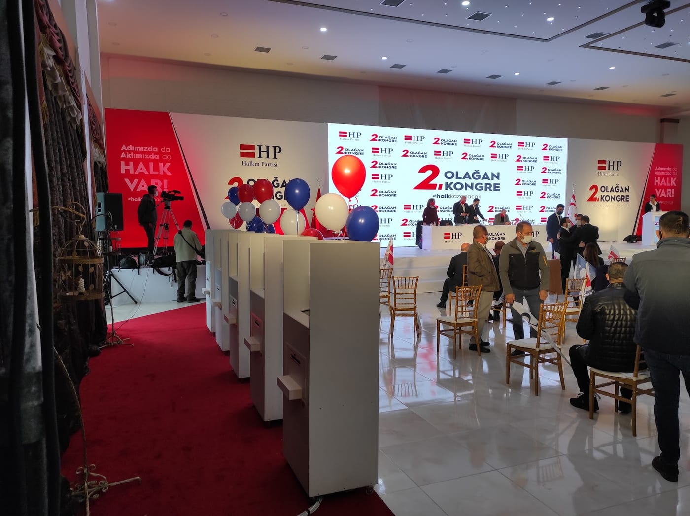 Halkın Partisi 2. Olağan Kongresi elektronik oylama